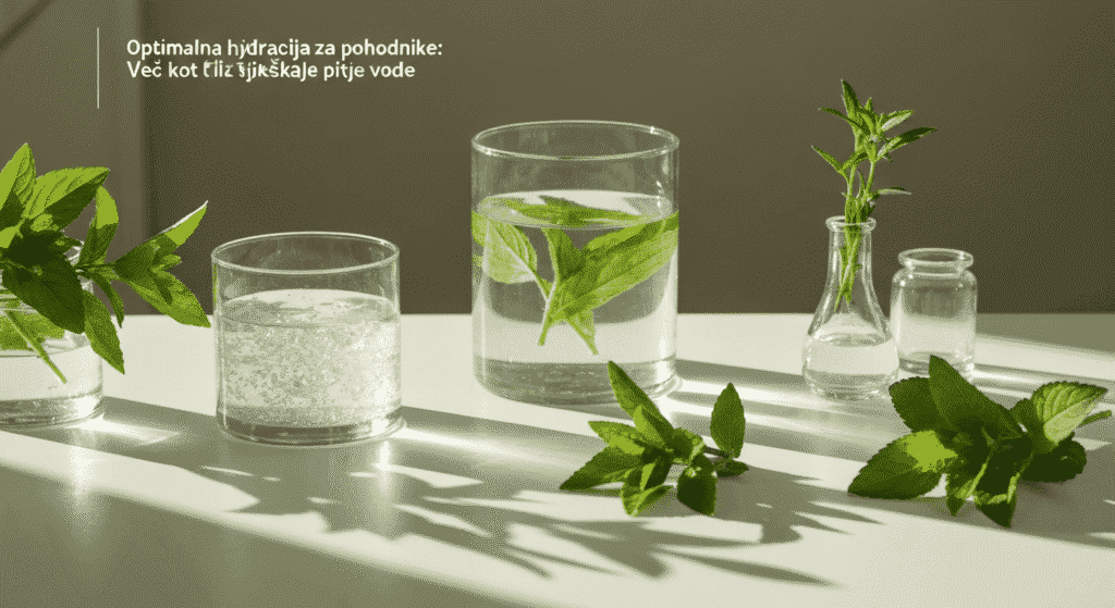 optimalna hidracija pohodnikov
