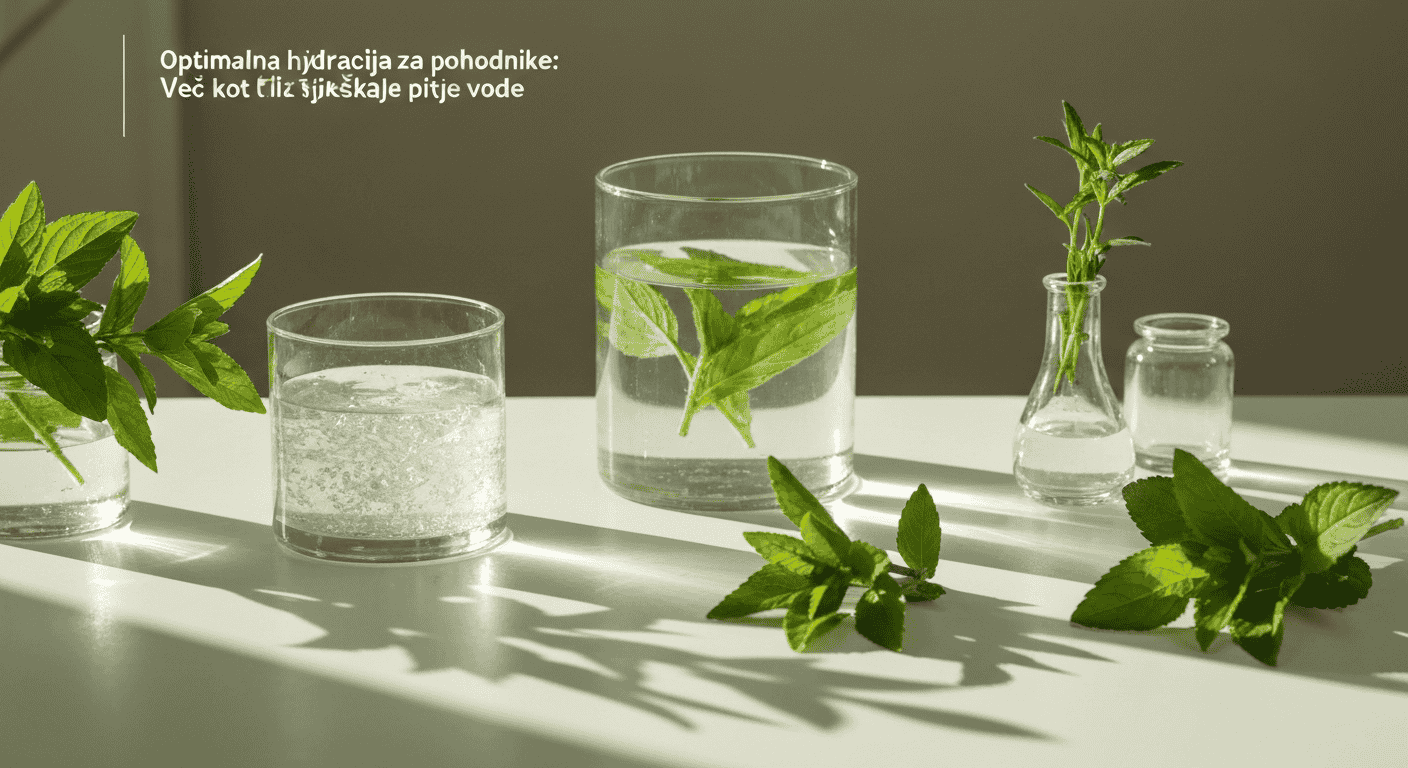 optimalna hidracija pohodnikov