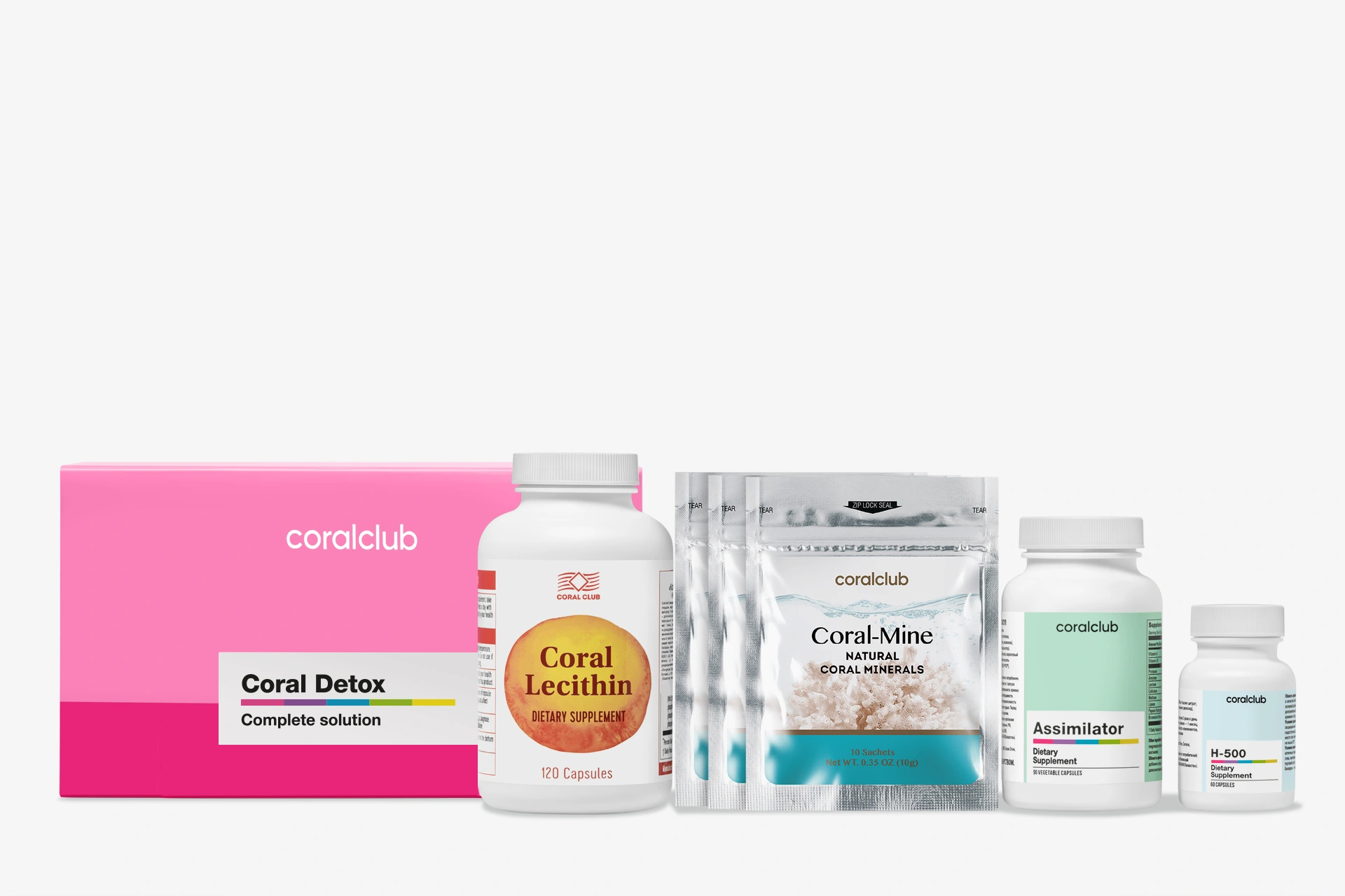 Coral Detox komplet izdelkov