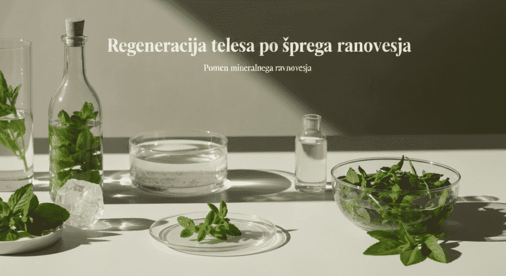 pomen mineralnega ravnovesja