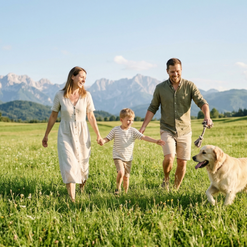 Zdravje in energija za celo družino v osrčju narave.